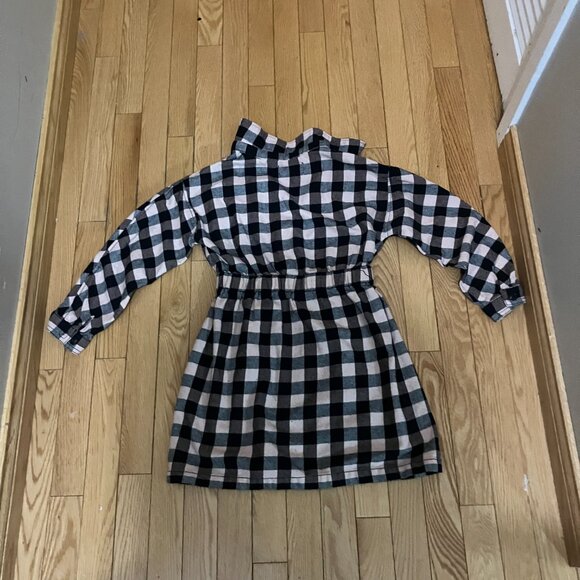 Zara Pink and black plaid dress - Picture 2 of 2